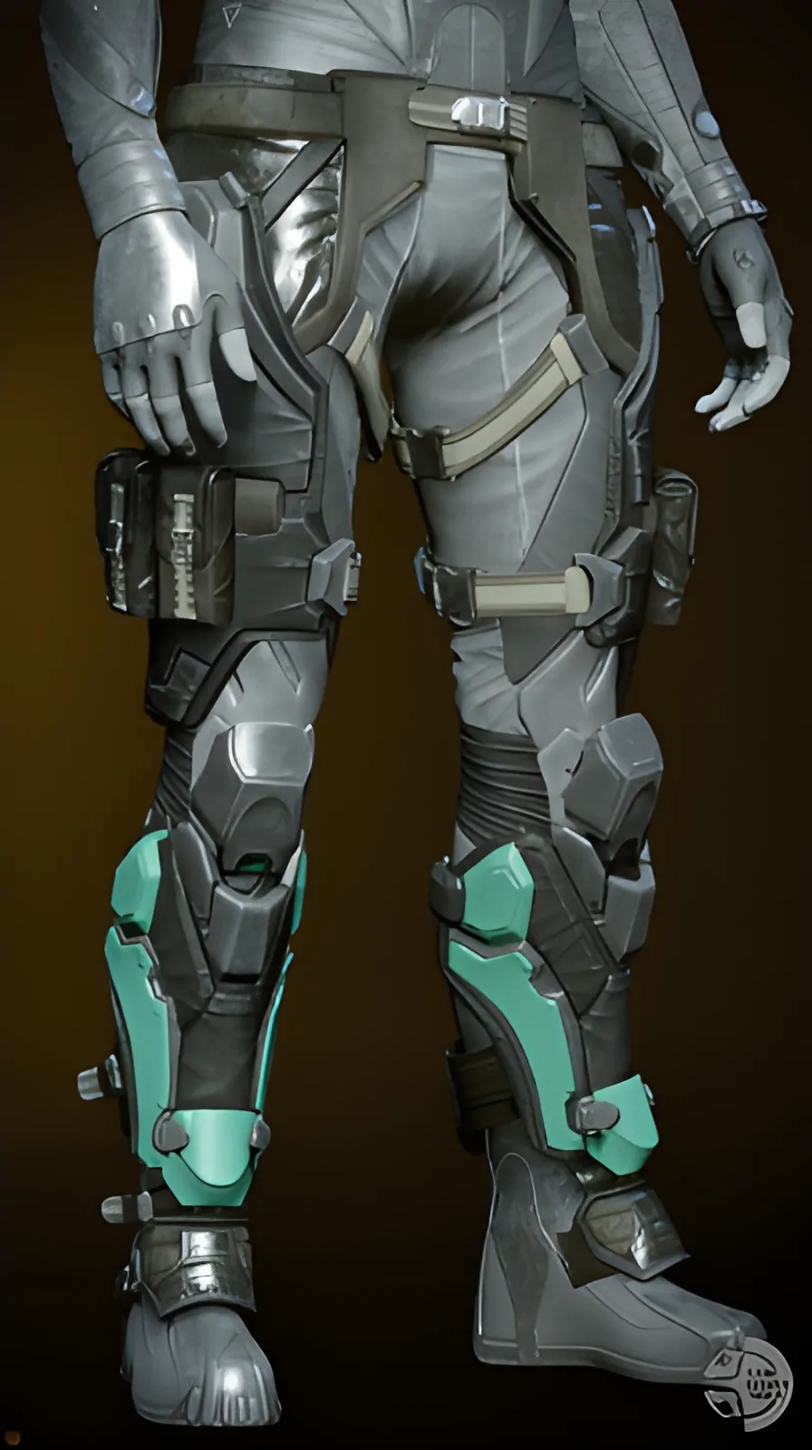 Enlarge TrueDef-Pro Legs Aqua/Black