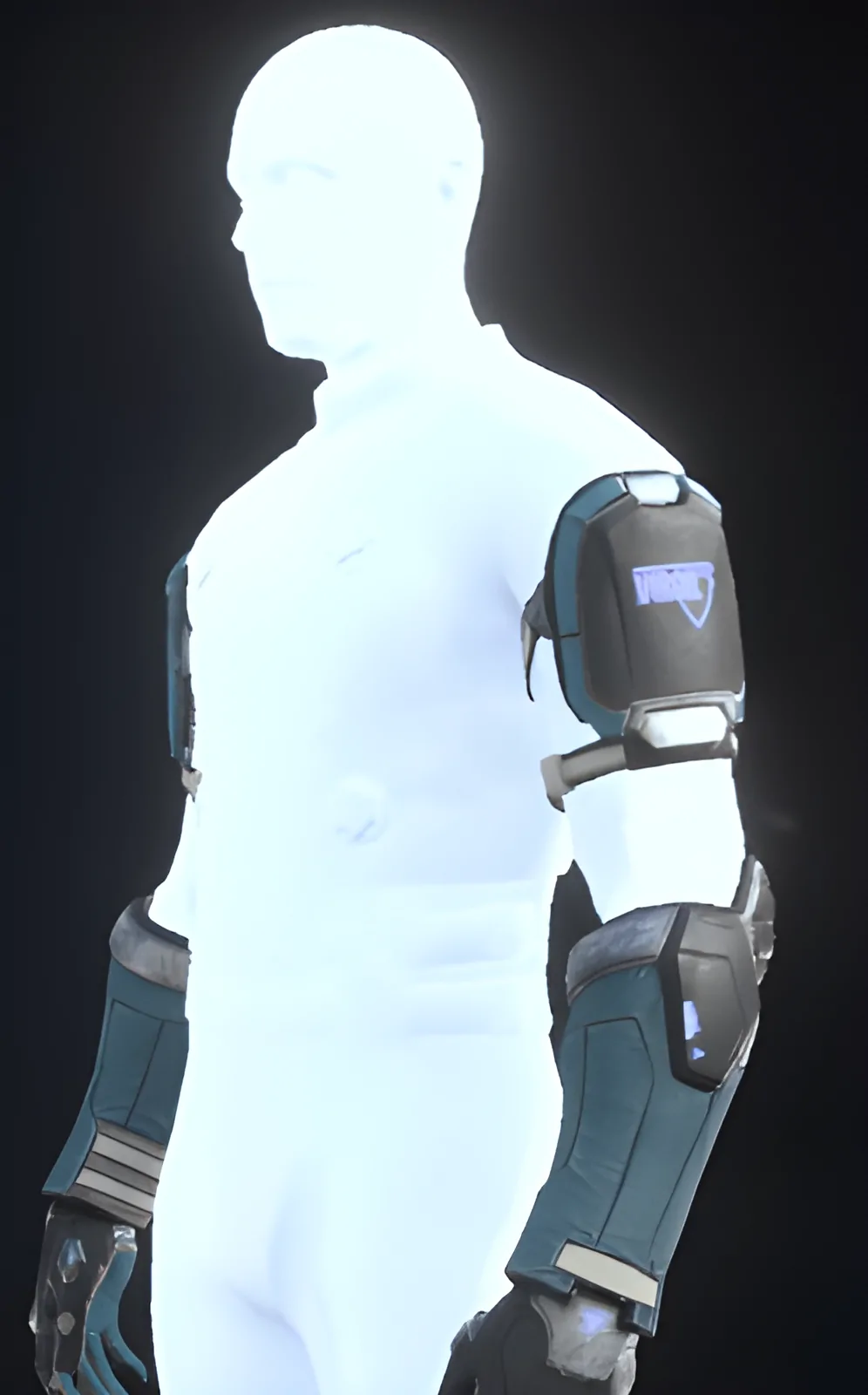 Enlarge TrueDef-Pro Arms Black/Aqua/Silver