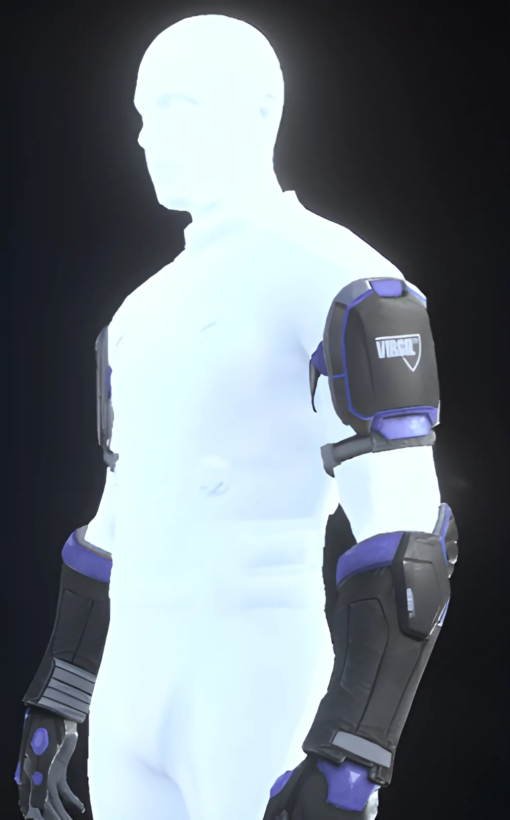Enlarge TrueDef-Pro Arms Black/White/Violet