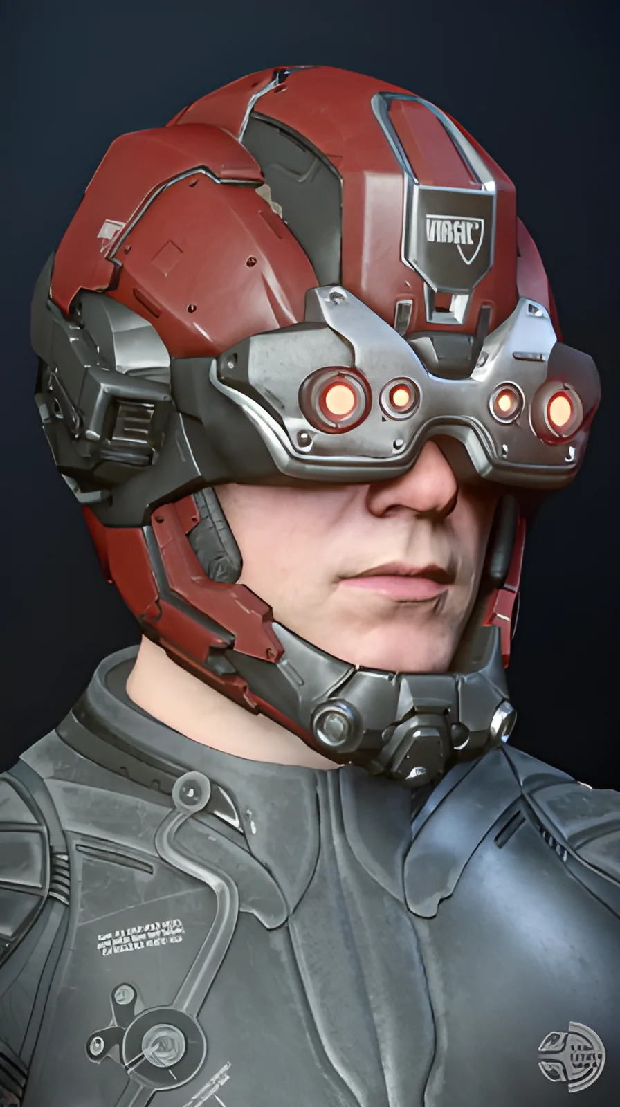 Enlarge Argus Helmet Black/Grey/Red