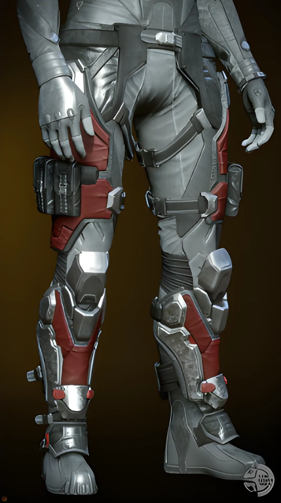 Enlarge TrueDef-Pro Legs Black/Grey/Red