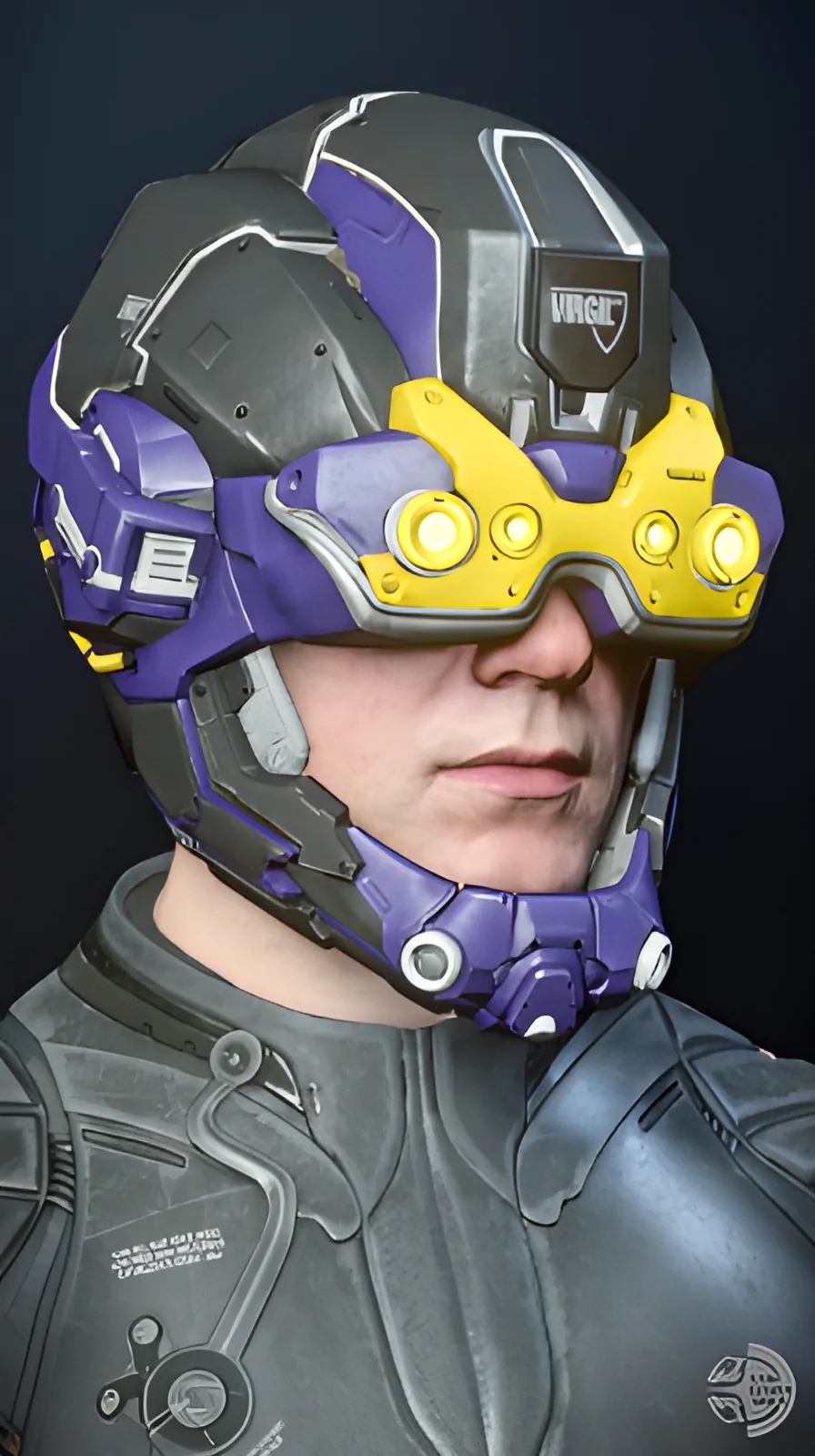 Enlarge Argus Helmet Black/Silver/Yellow