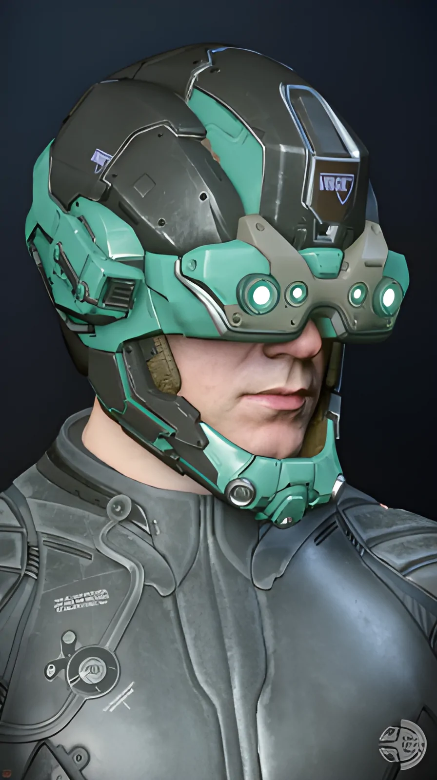 Argus Helmet Aqua/Black