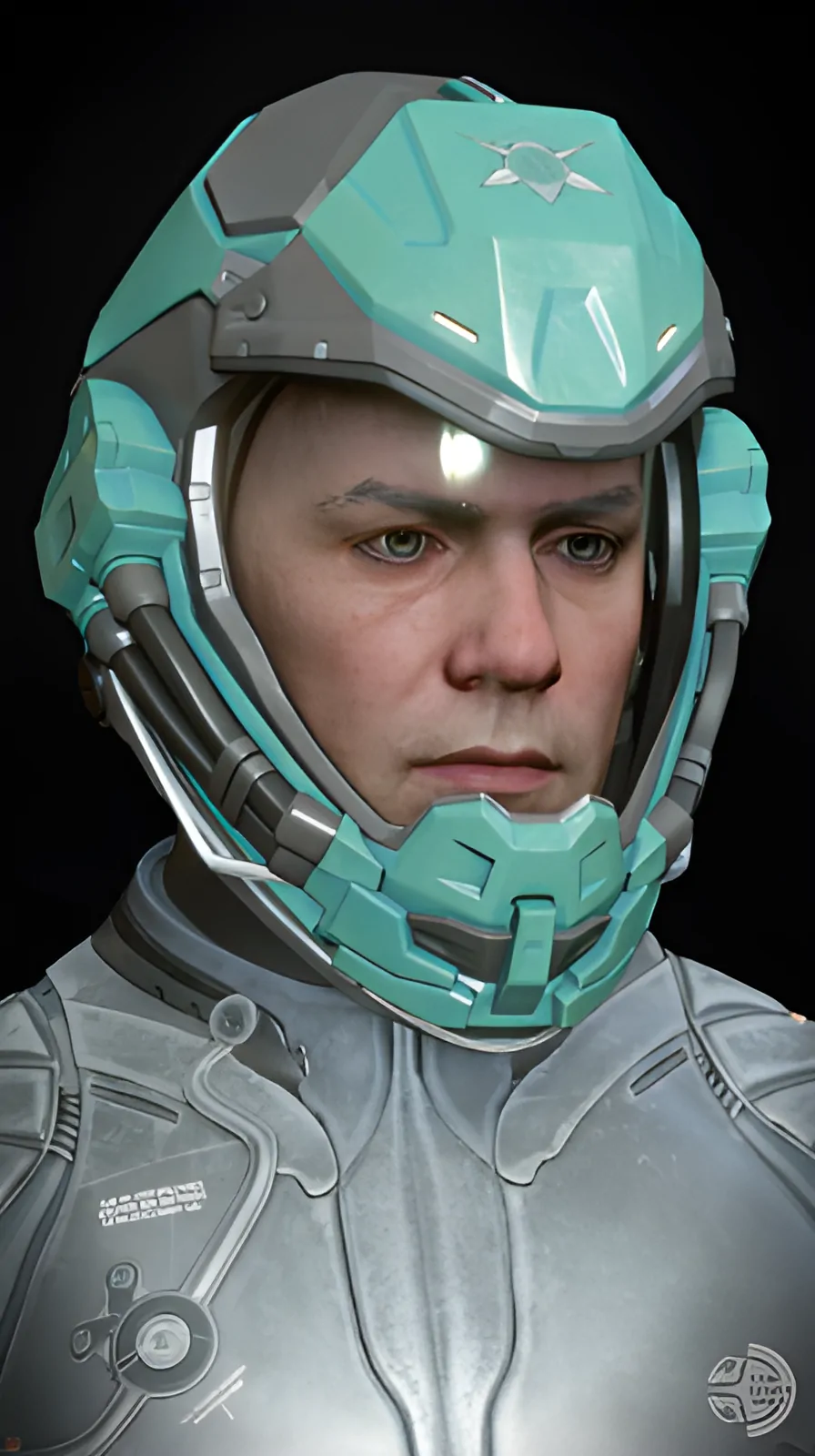 G-2 Helmet Aqua