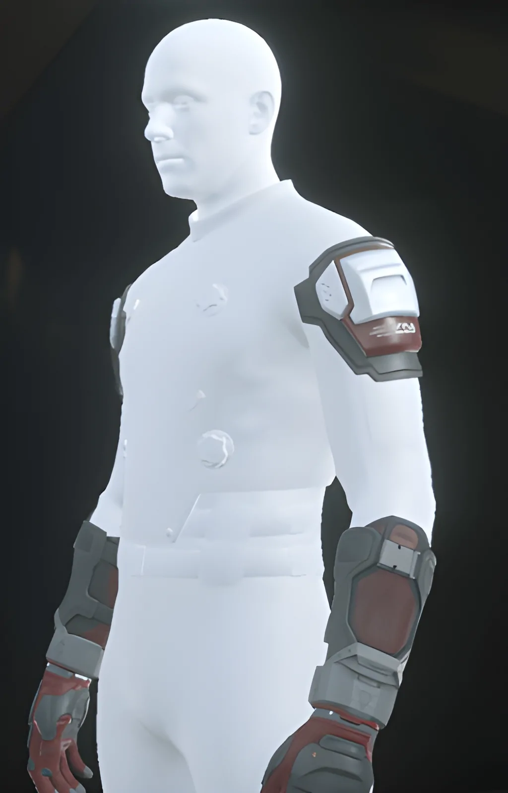 Enlarge PAB-1 Arms Dark Red