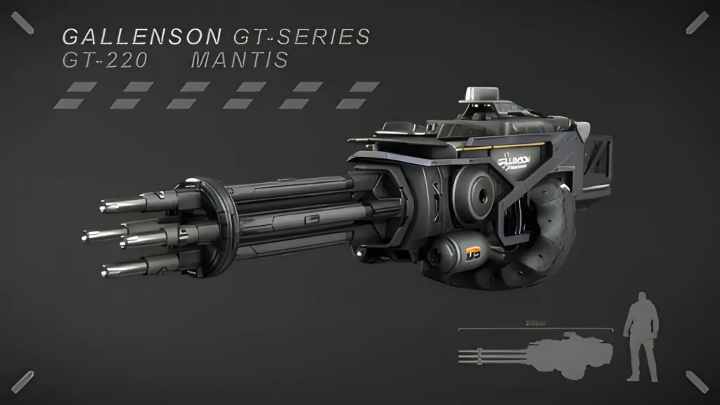 Enlarge Mantis GT-220 Gatling