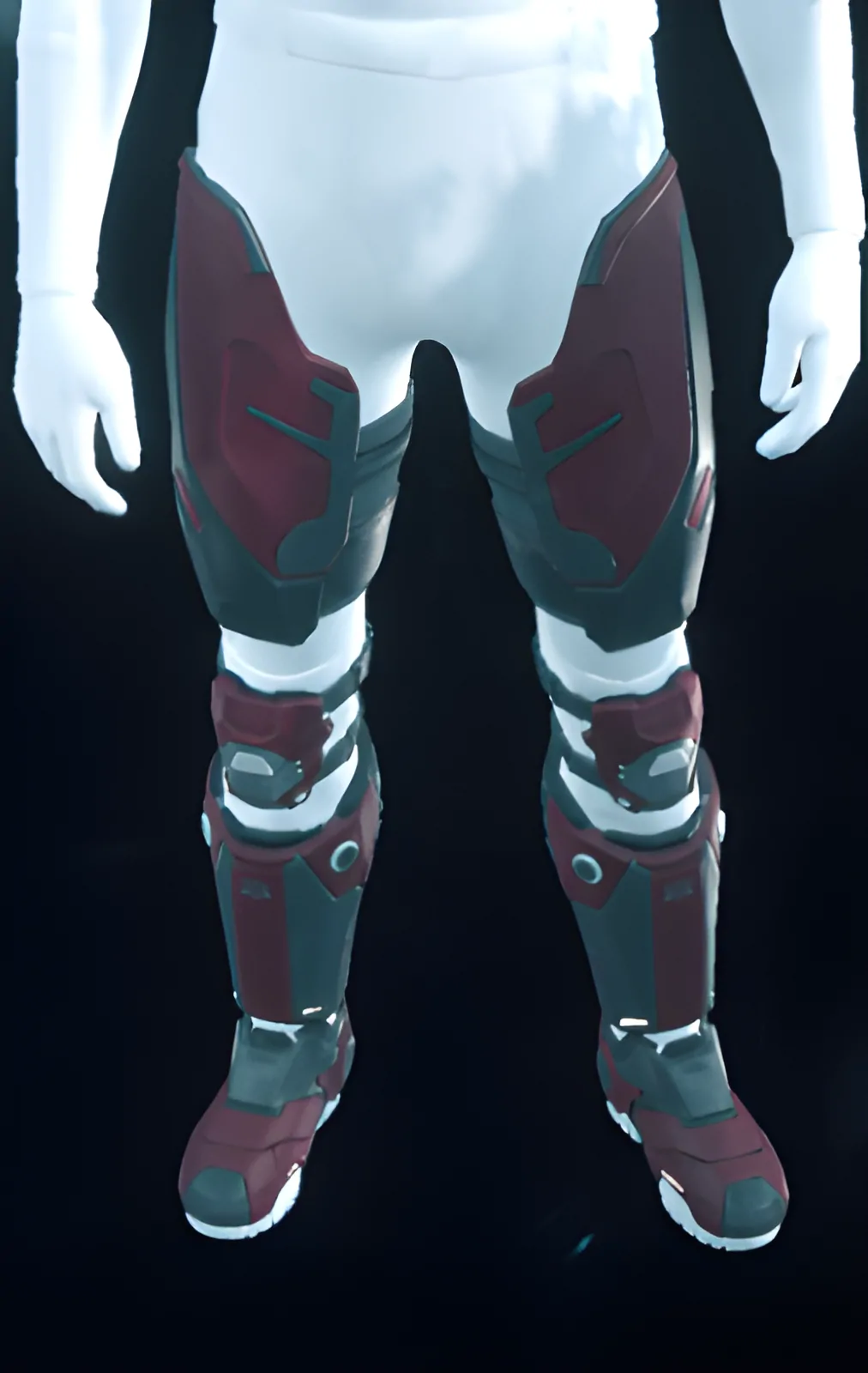 PAB-1 Legs Dark Red